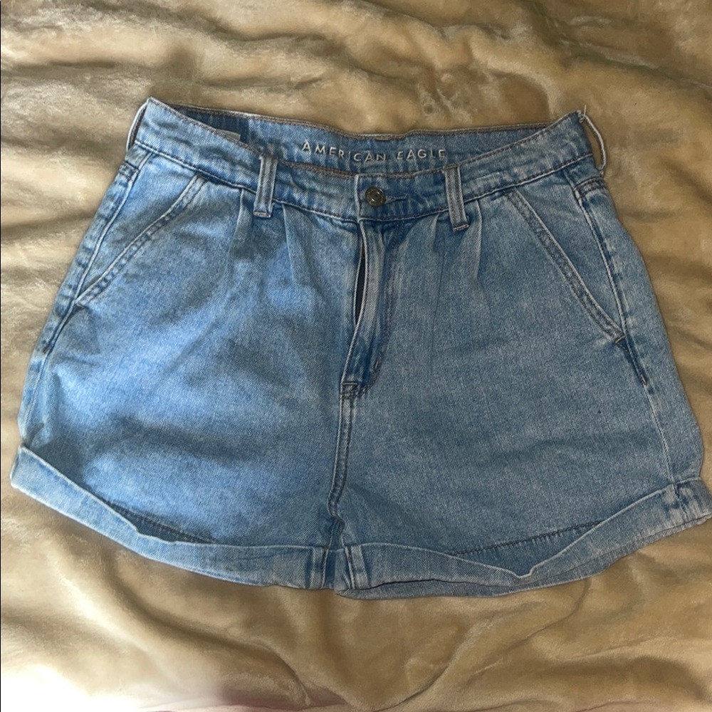 American Eagle Outfitters Blue Denim Shorts
